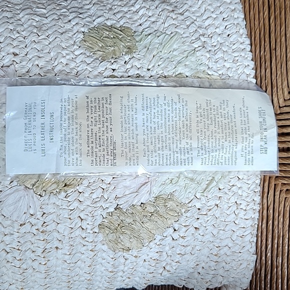 Luxis leather insoles, size 7-7.5 - Picture 4 of 6